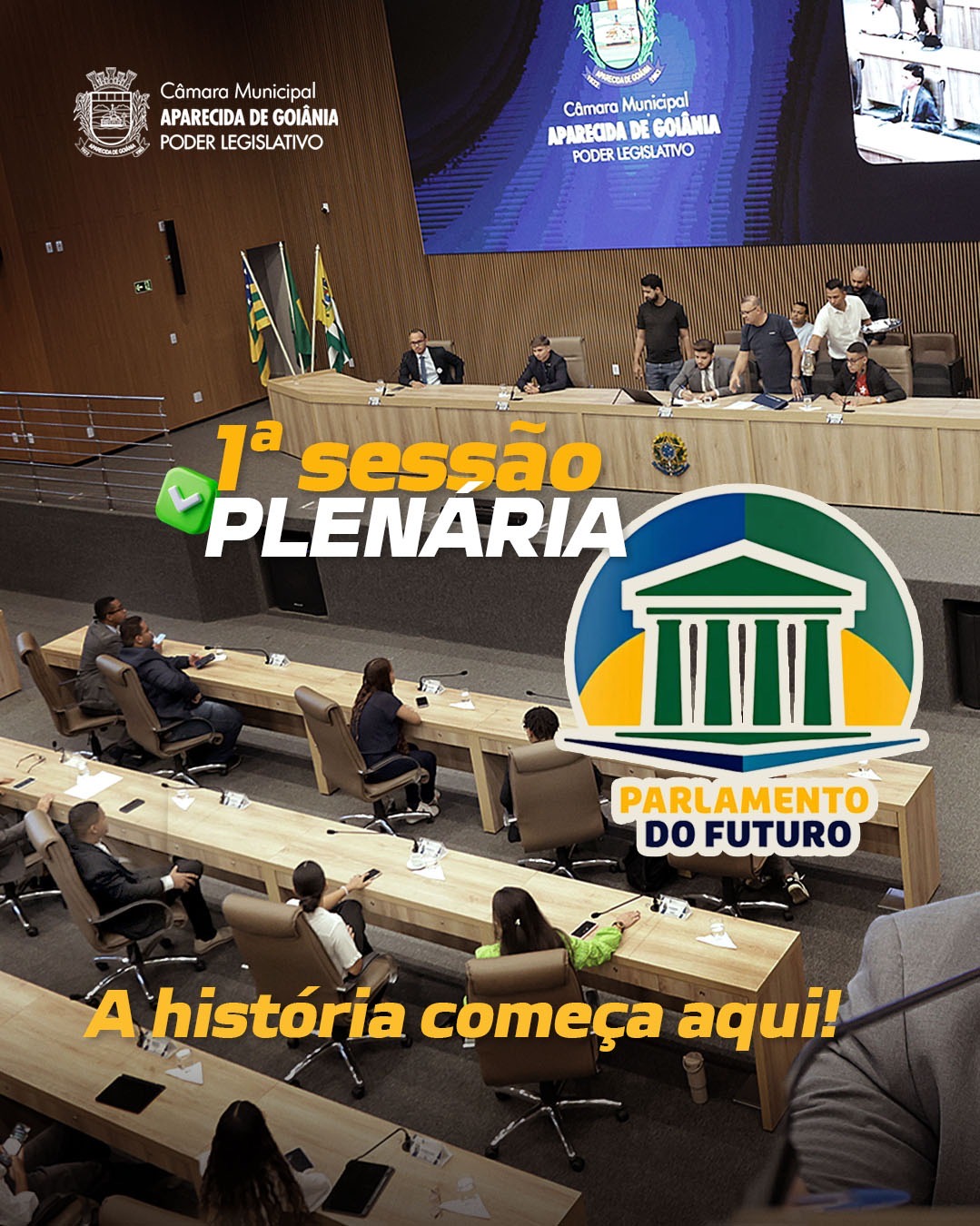 Parlamento do Futuro realiza primeiras sessões com eleição da Mesa Diretora
