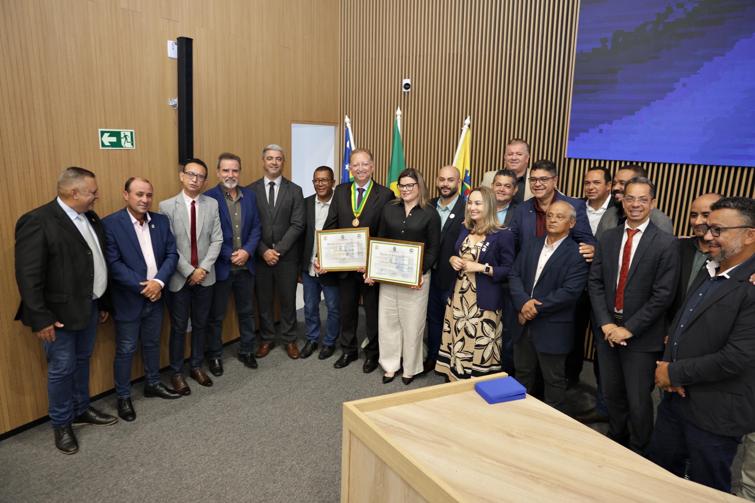 Vice-prefeito João Campos recebe honraria máxima da Câmara