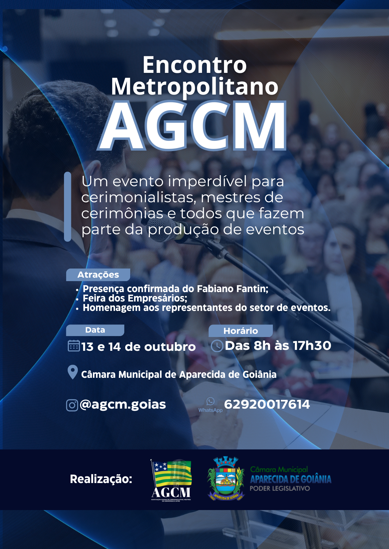 Câmara será sede de encontro Metropolitano da Associação Goiana de Cerimonialistas