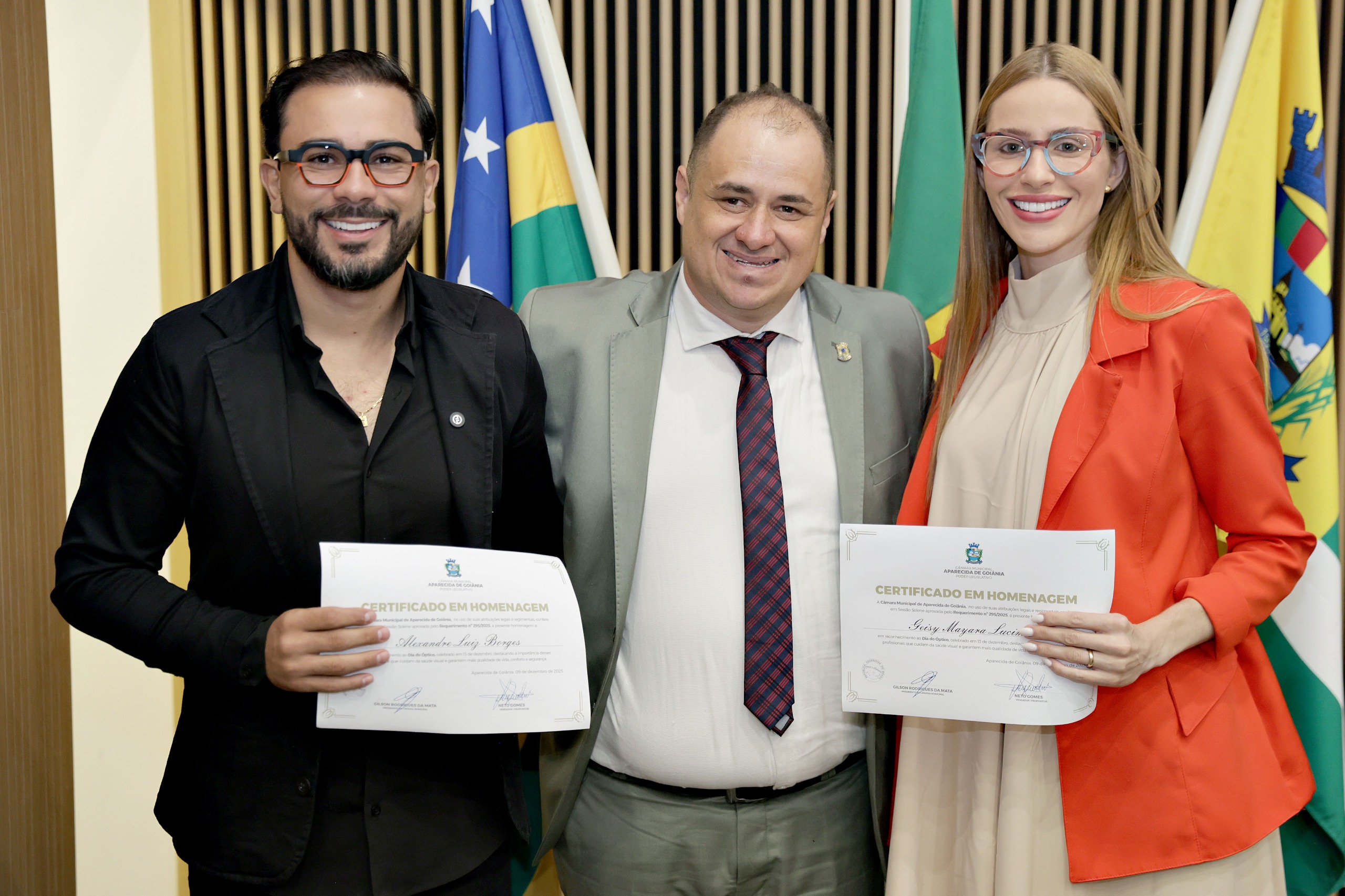 Dia do Óptico é celebrado em solenidade da Câmara