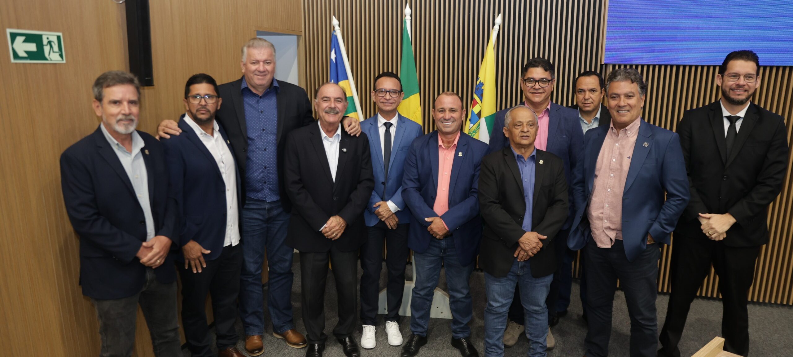Câmara recebe Zacarias Calil, Veter Martins e vice-presidente da OAB-GO